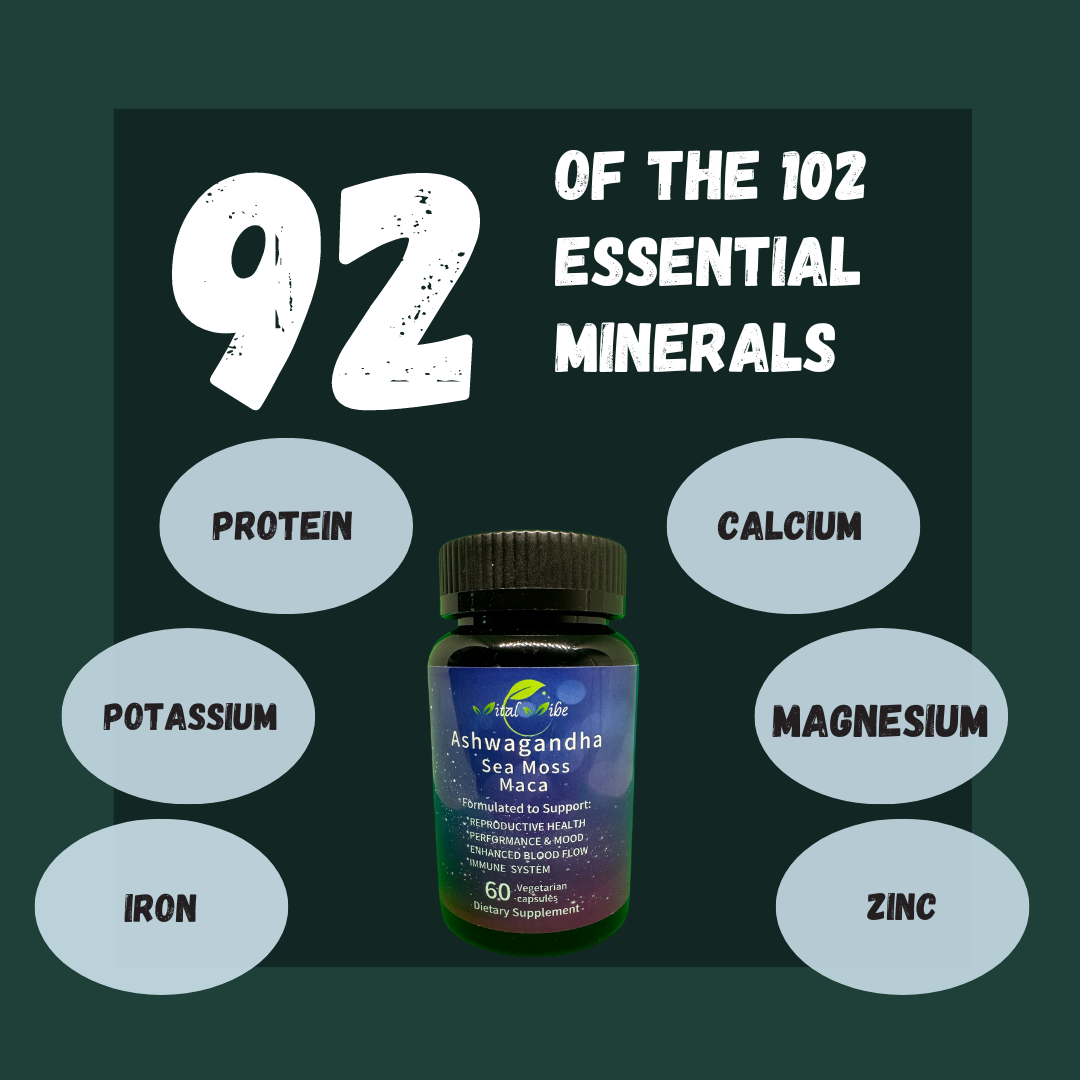 Ashwagandha with Sea Moss and Maca