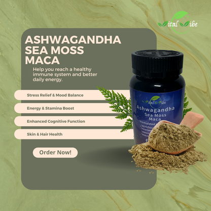 Ashwagandha with Sea Moss and Maca