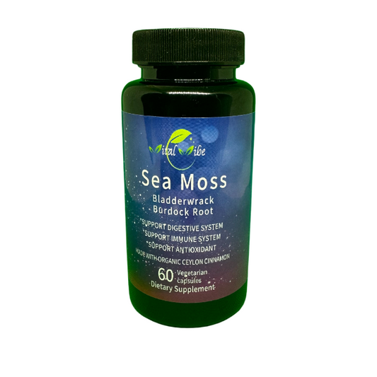 Sea Moss with Bladderwrack and Burdock Root